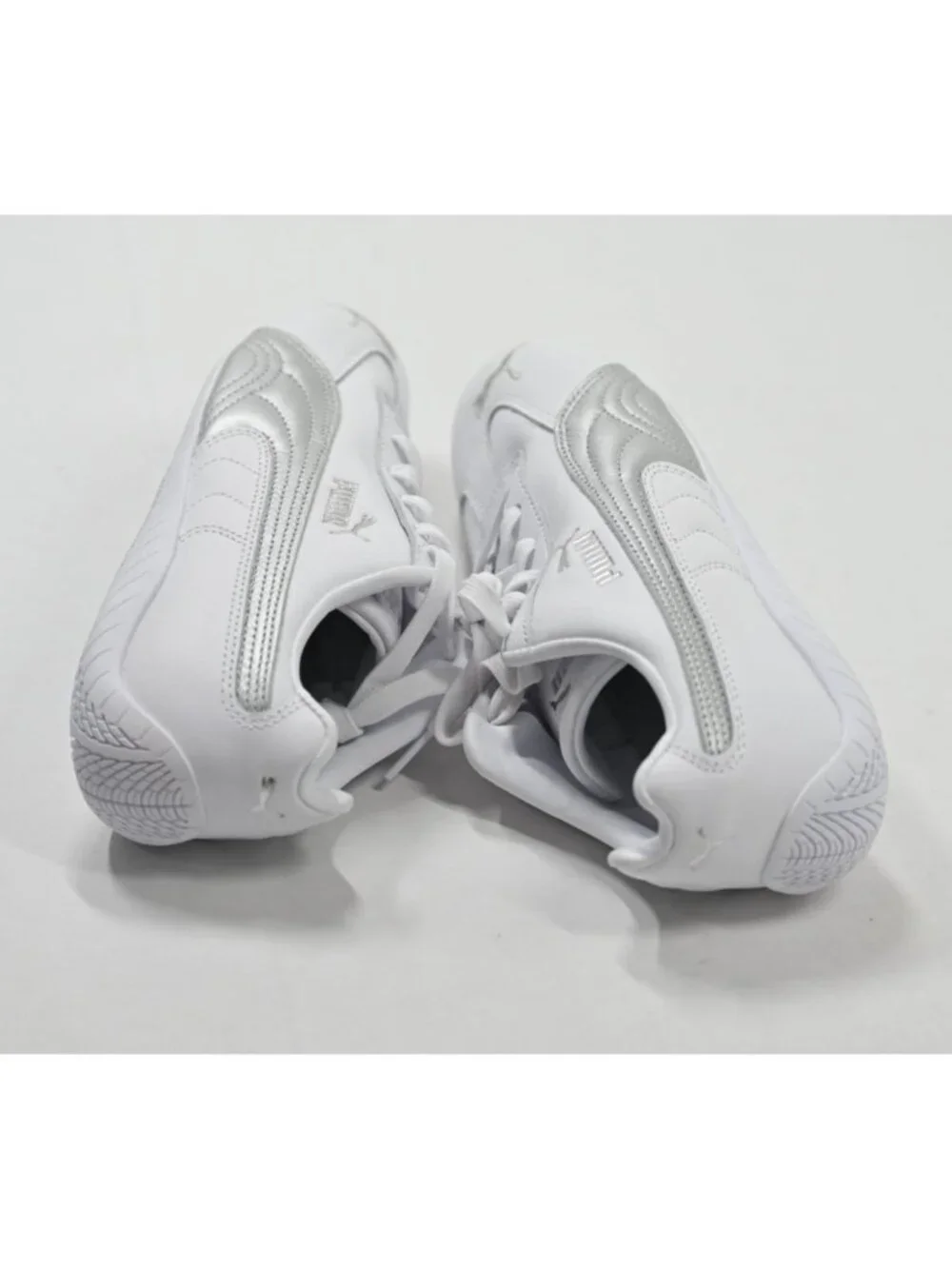 Puma Speedcat Leather Sneakers 403574-03 in Puma White Puma Silver